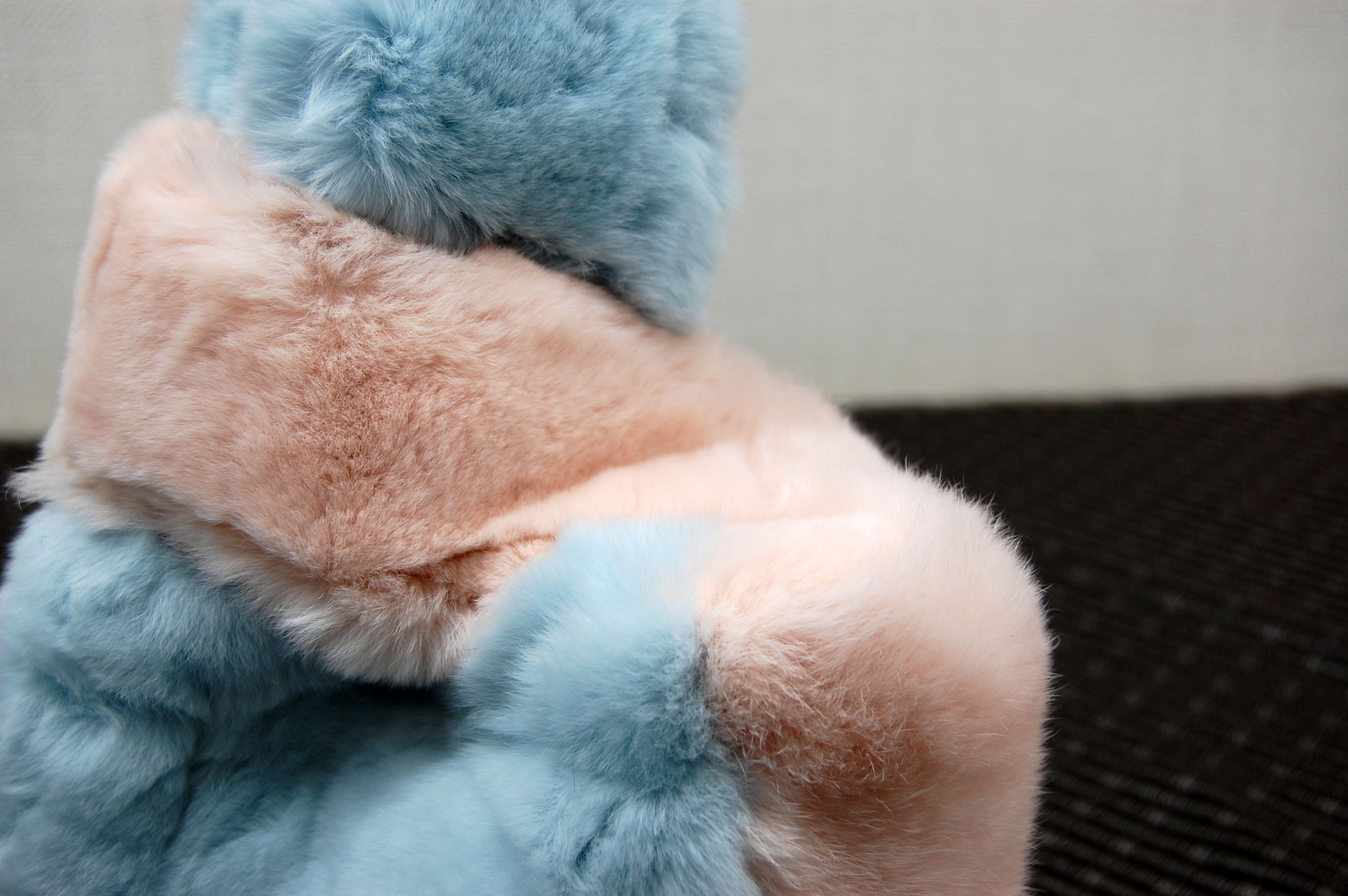 レッキスバイカラー　丸底ミニトートバッグの画像