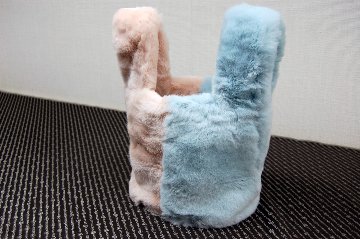 レッキスバイカラー　丸底ミニトートバッグの画像