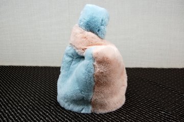 レッキスバイカラー　丸底ミニトートバッグの画像