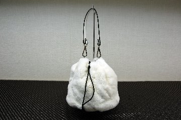 レッキス　丸底巾着ミニトートバッグの画像