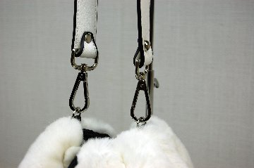 レッキス　丸底巾着ミニトートバッグの画像