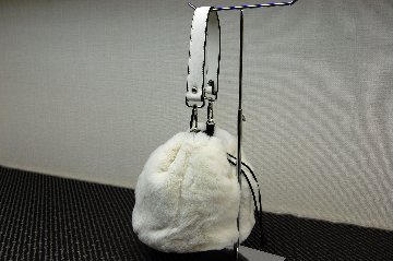 レッキス　丸底巾着ミニトートバッグの画像