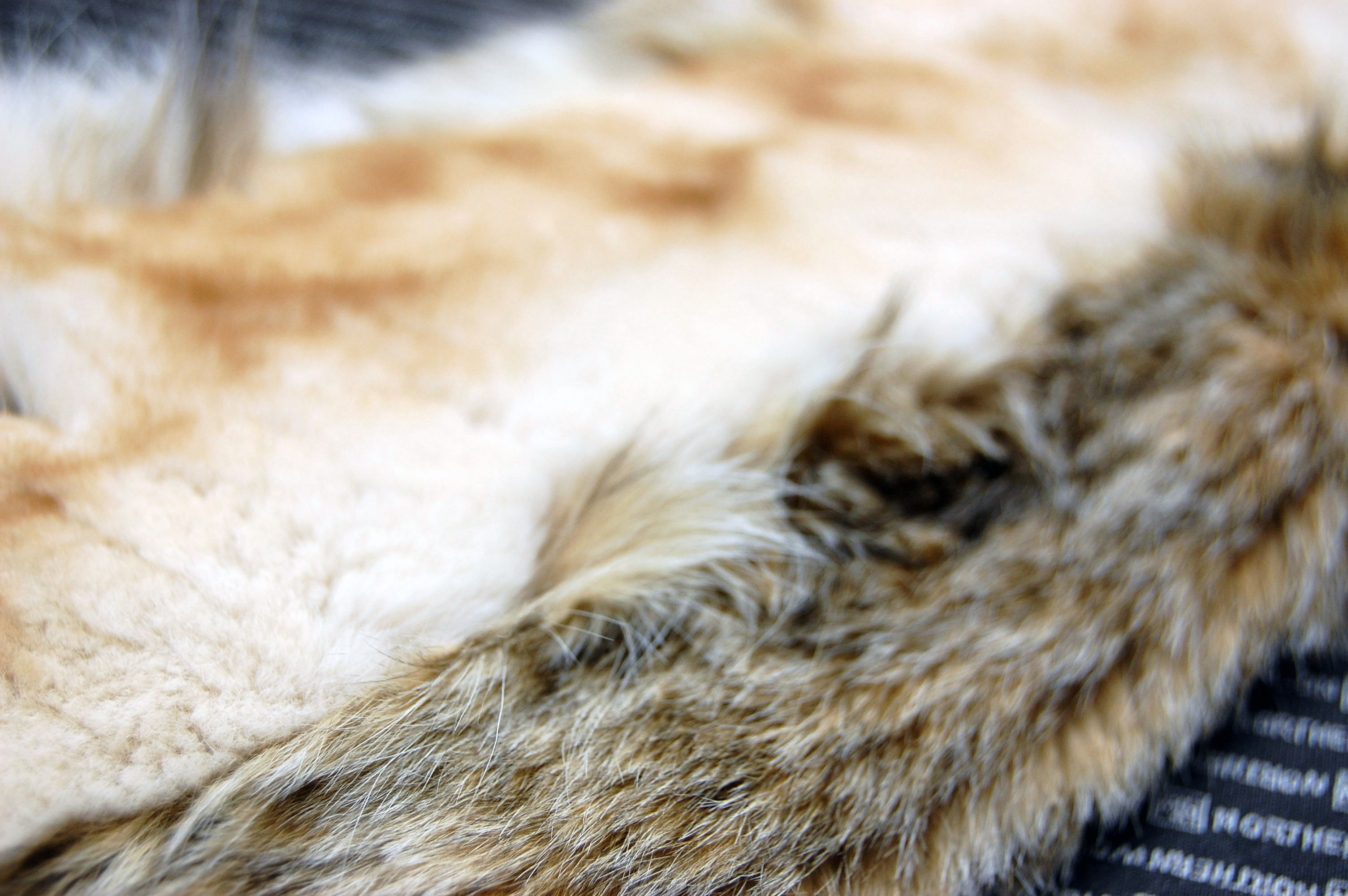 リンクスキャット＆レッキス　ダブルフェイスマフラーの画像