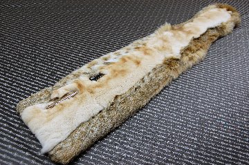 リンクスキャット＆レッキス　ダブルフェイスマフラーの画像