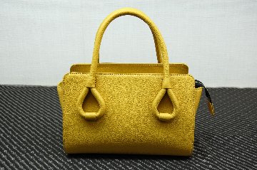 イタリアンカーフレザー　ミニトートバッグの画像