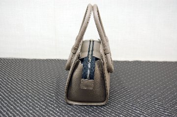 イタリアンカーフレザー　ミニトートバッグの画像