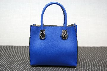 カウレザー　ミニトートバッグの画像