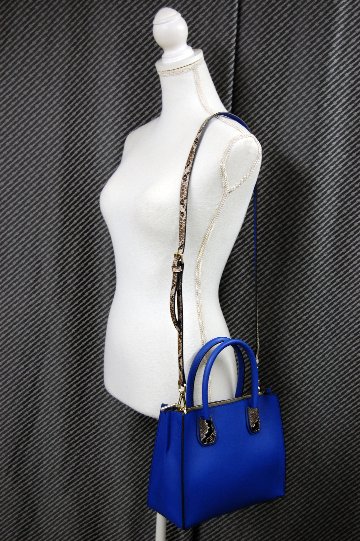 カウレザー　ミニトートバッグの画像