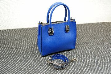 カウレザー　ミニトートバッグの画像