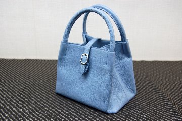 イタリアンカーフレザー　ハンドバッグの画像