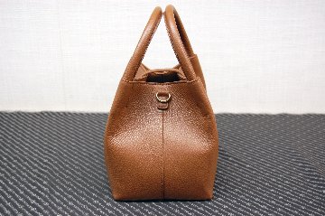 イタリアンカーフレザー　ハンドバッグの画像