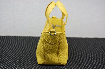 イタリアンカーフレザー　ハンドバッグの画像