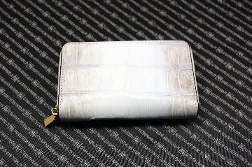 ヒマラヤクロコダイル　ラウンドファスナーミニウォレットの画像