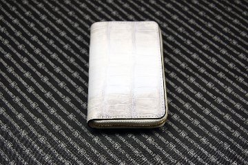 ヒマラヤクロコダイル　ラウンドファスナーミニウォレットの画像