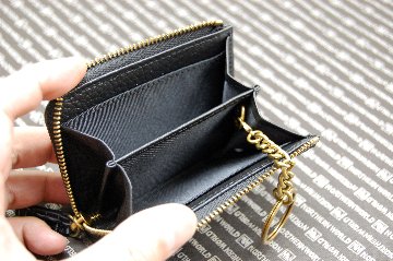 マットクロコダイル　L字ファスナー小銭入れの画像