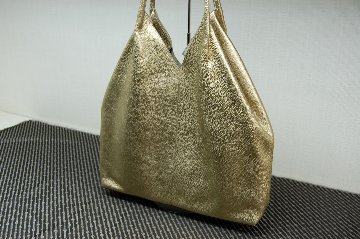 イタリアンカーフレザー　ダブルフェイスビッグトートバッグの画像