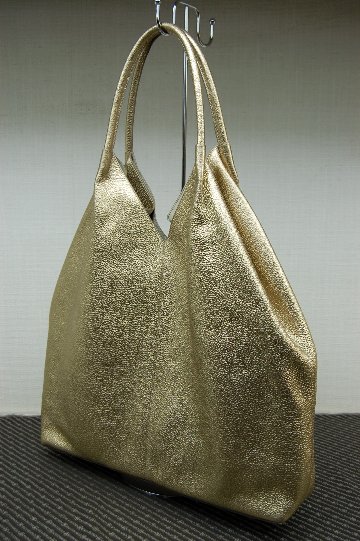 イタリアンカーフレザー　ダブルフェイスビッグトートバッグの画像