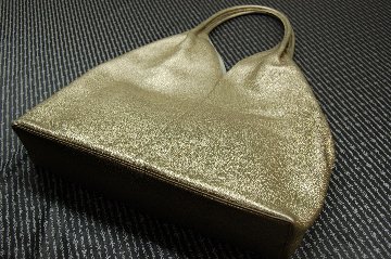 イタリアンカーフレザー　ダブルフェイスビッグトートバッグの画像