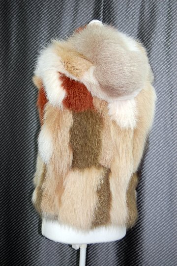 マルチカラーフォックス　フーディーベストの画像