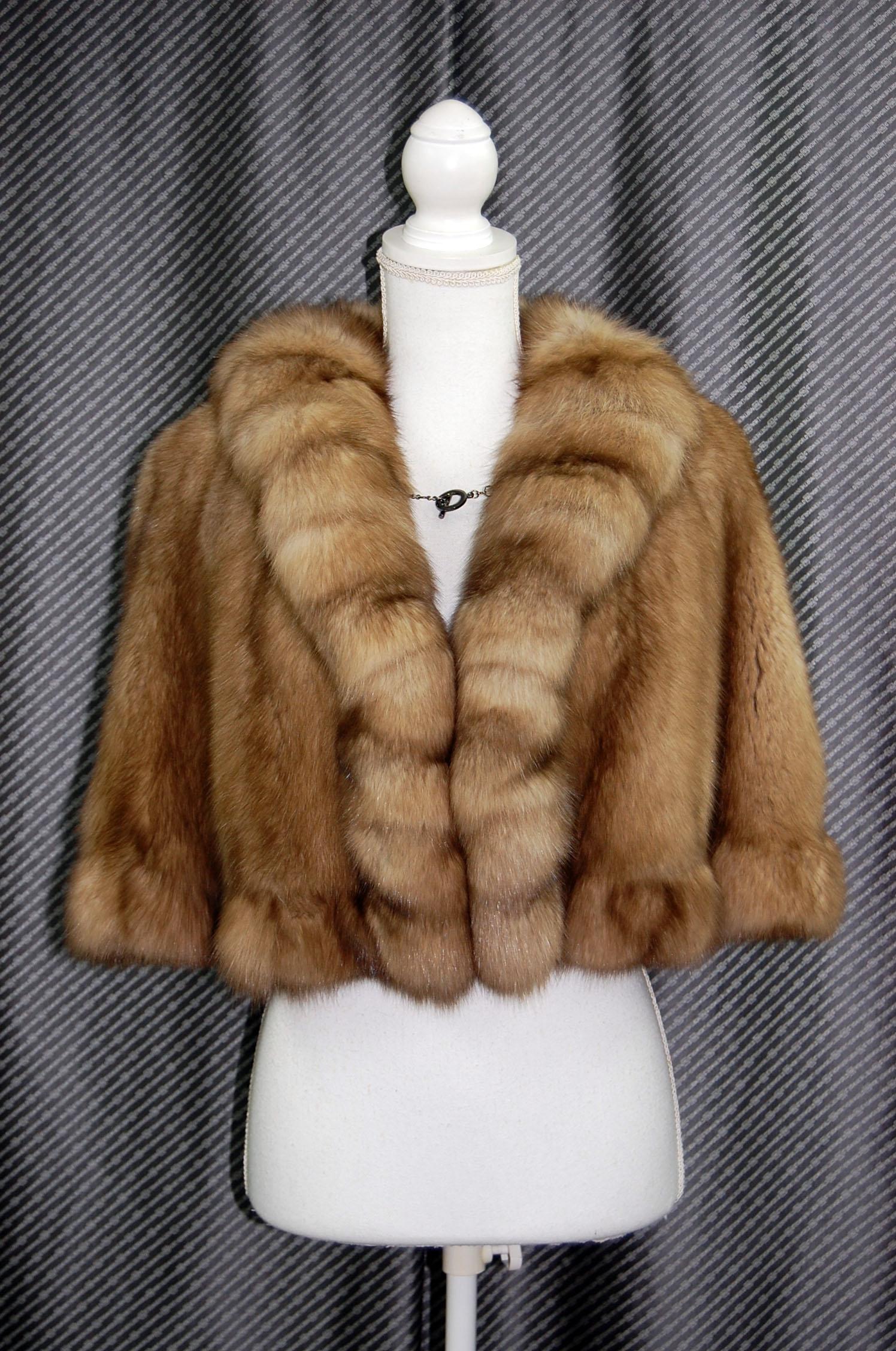 ロシアンセーブル　ケープの画像