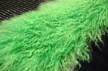 フォックス＆チベットラム　ロングマフラーの画像