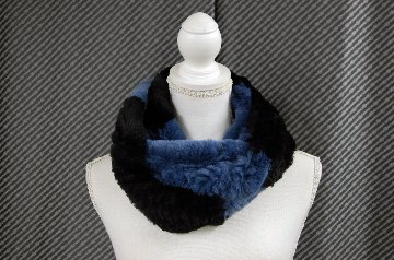 レッキスヤーン　ロングスヌードの画像