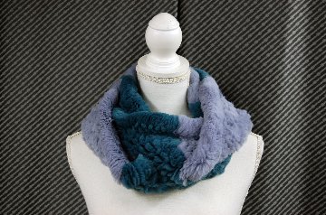 レッキスヤーン　ロングスヌードの画像