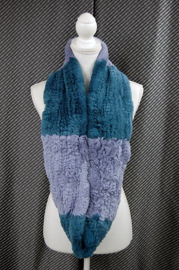 レッキスヤーン　ロングスヌードの画像