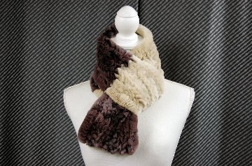 レッキスヤーン　ロングスヌードの画像