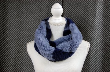 レッキスヤーン　ロングスヌードの画像