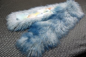 チベットラム　ロングマフラーの画像
