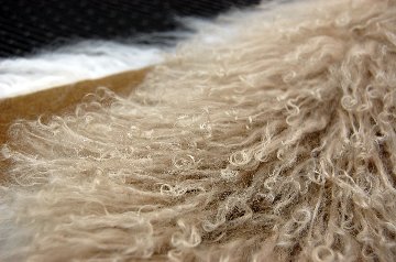チベットラム　マフラーの画像