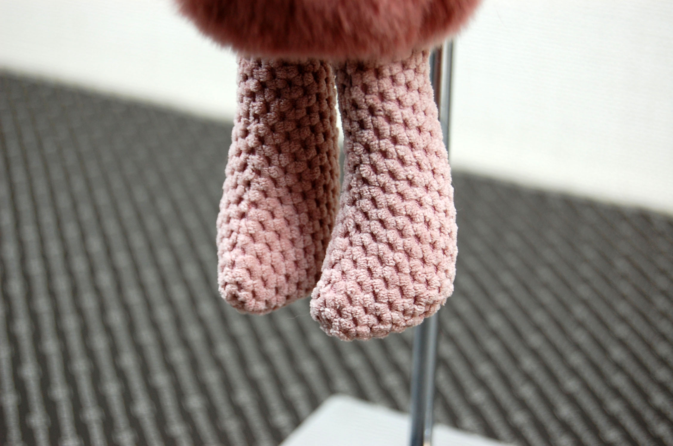 レッキス　ドールチャーム（ベア）　Foxポンポン付の画像