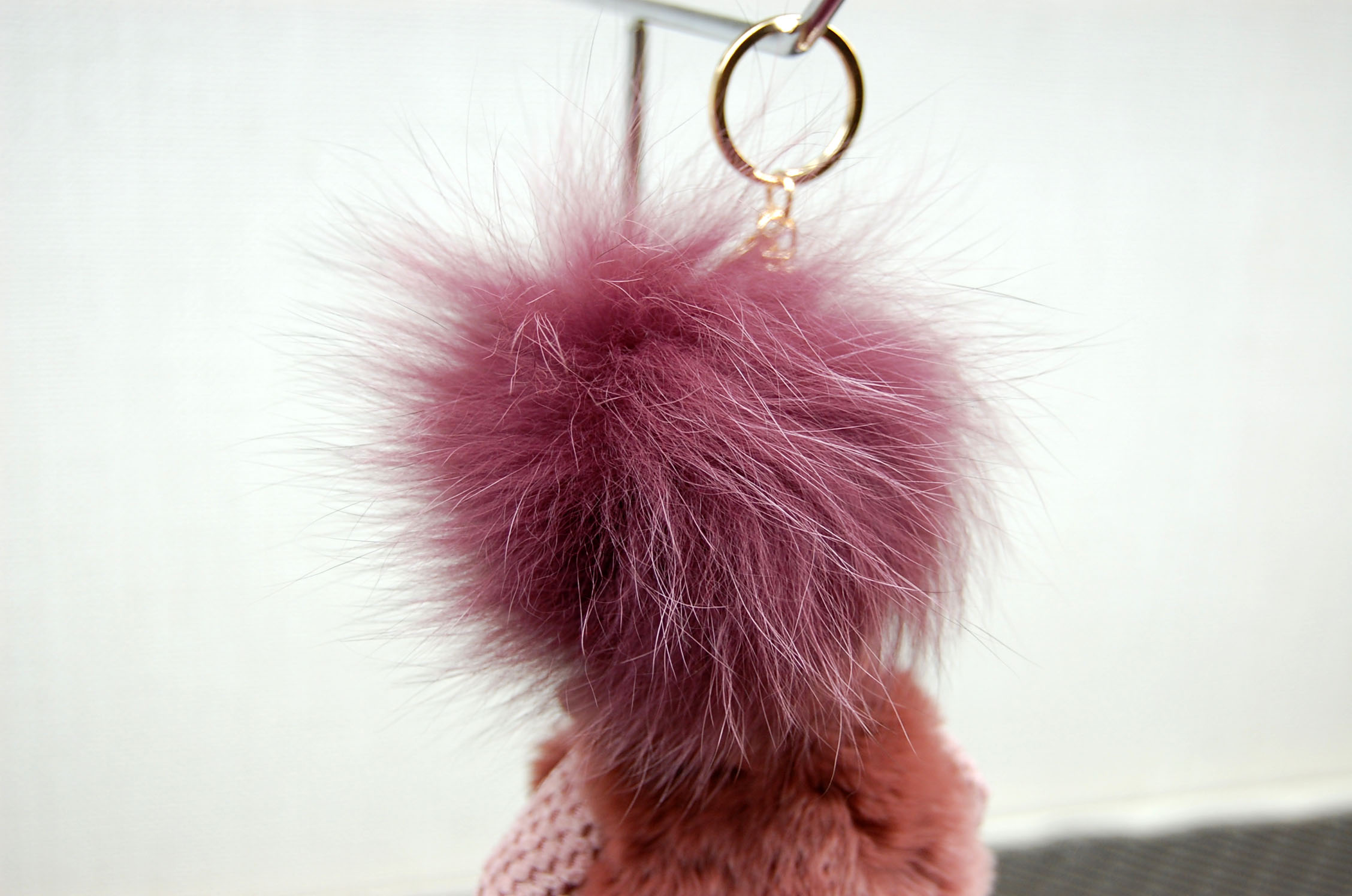 レッキス　ドールチャーム（ベア）　Foxポンポン付の画像