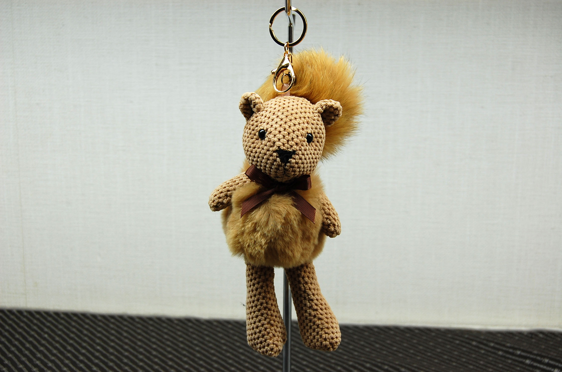 レッキス　ドールチャーム（ベア）　Foxポンポン付の画像