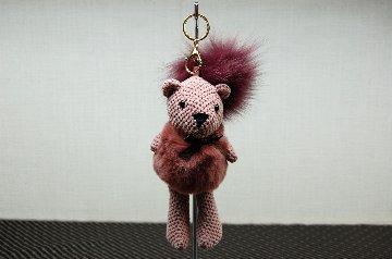 レッキス　ドールチャーム（ベア）　Foxポンポン付の画像