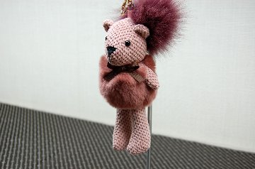 レッキス　ドールチャーム（ベア）　Foxポンポン付の画像