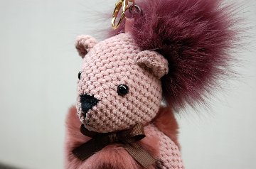 レッキス　ドールチャーム（ベア）　Foxポンポン付の画像