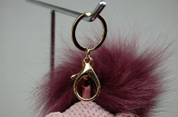 レッキス　ドールチャーム（ベア）　Foxポンポン付の画像