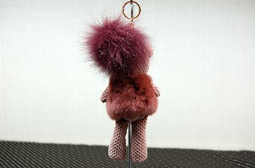 レッキス　ドールチャーム（ベア）　Foxポンポン付の画像