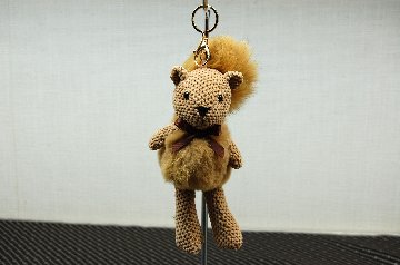 レッキス　ドールチャーム（ベア）　Foxポンポン付の画像