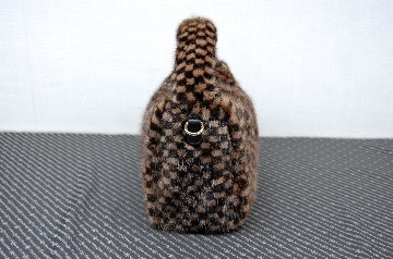 ミンク　ワンハンドルバッグの画像