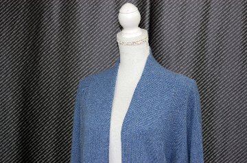 カシミヤニット　ロングカーディガンの画像