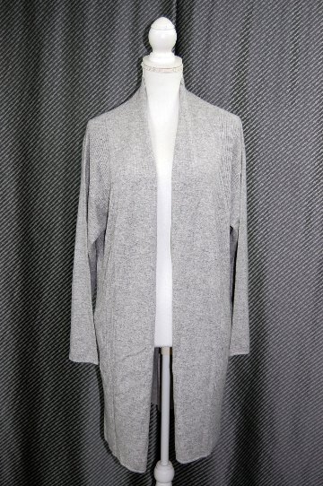 カシミヤニット　ロングカーディガンの画像