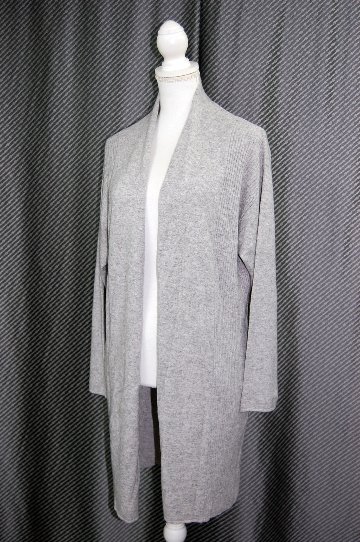 カシミヤニット　ロングカーディガンの画像