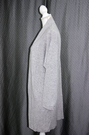 カシミヤニット　ロングカーディガンの画像