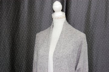 カシミヤニット　ロングカーディガンの画像