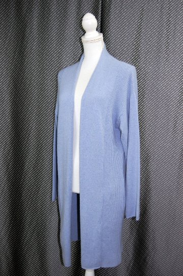 カシミヤニット　ロングカーディガンの画像