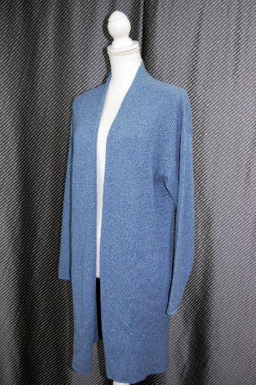 カシミヤニット　ロングカーディガンの画像