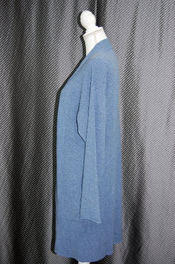 カシミヤニット　ロングカーディガンの画像